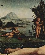Piero di Cosimo Venus, Mars und Amor oil painting